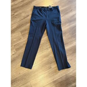 Greg Norman Mens Protek Golf Pants Navy Blue Stretch Performance 36x34 RN128492
